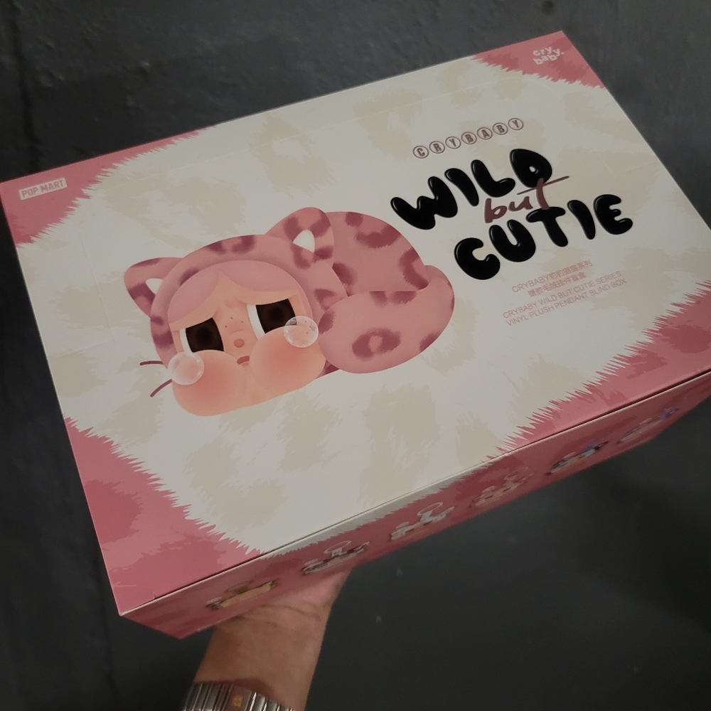 Pop Mart Crybaby Wild But Cutie Series Vinyl Plush Pendant